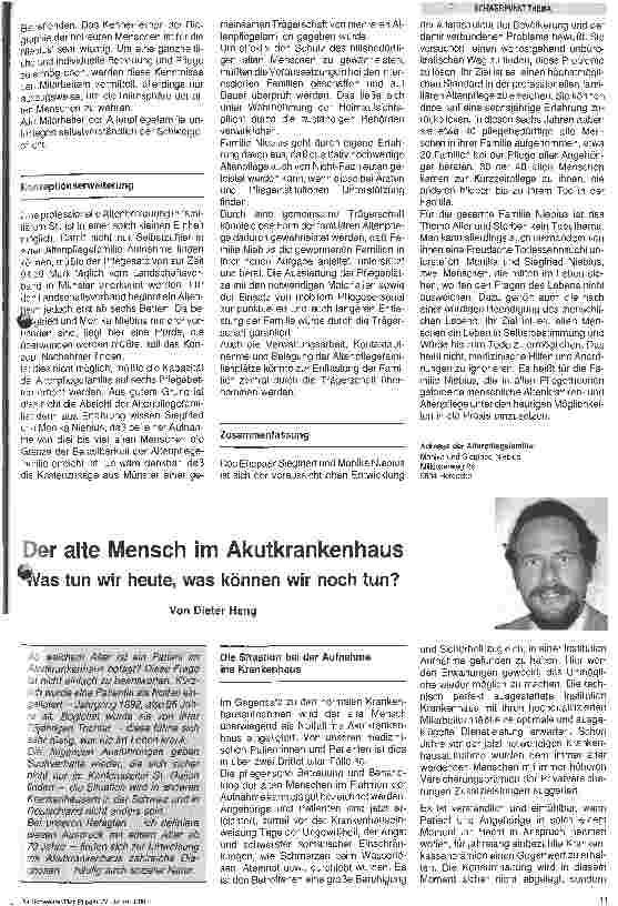 Vorschauseite 4: Hilfe für alte Menschen in der Großfamilie