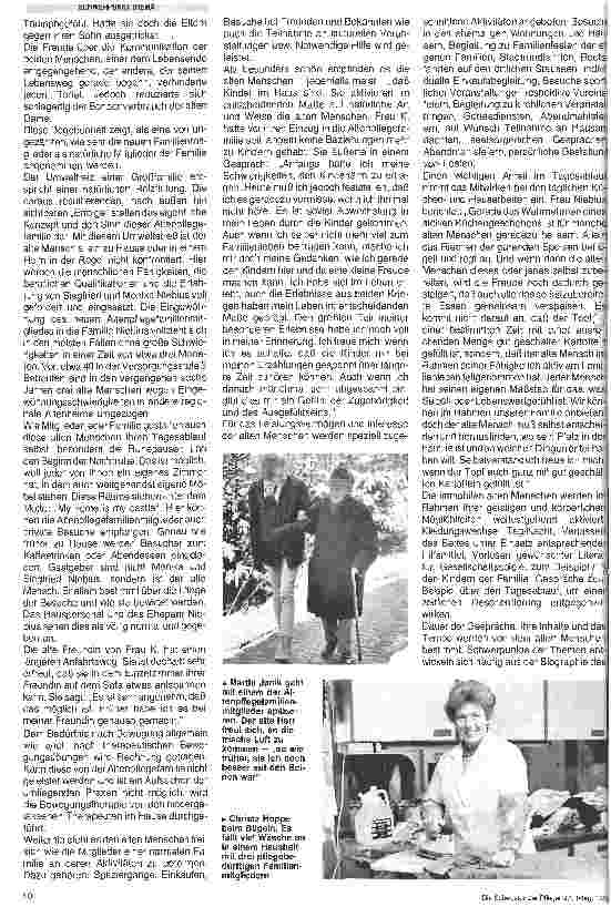 Vorschauseite 5: Hilfe für alte Menschen in der Großfamilie
