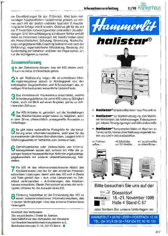 Vorschauseite 3: Sind Krankenhausinformationssysteme vergleichbar? Auswahl und Entscheidung beim Kauf von Informationssystemen