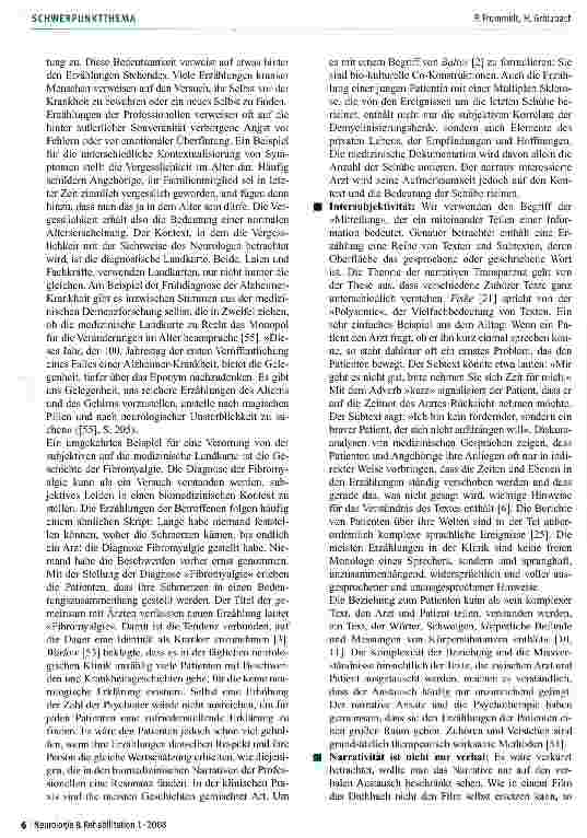 Vorschauseite 4: Das Narrative in der Neurorehabilitation