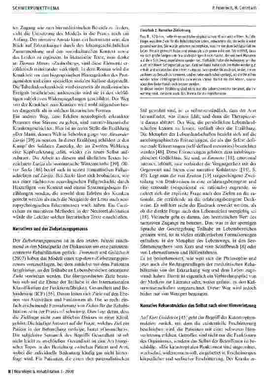 Vorschauseite 6: Das Narrative in der Neurorehabilitation