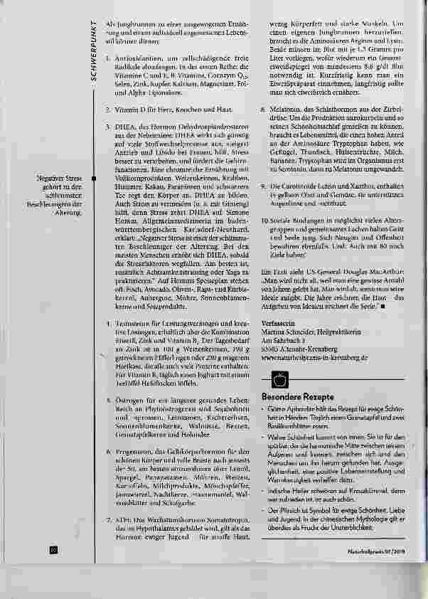 Vorschauseite 4: Wie viel Schönheit kann man essen?