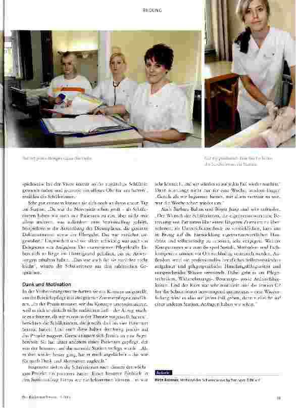 Vorschauseite 2: Schüler leiten eine Station