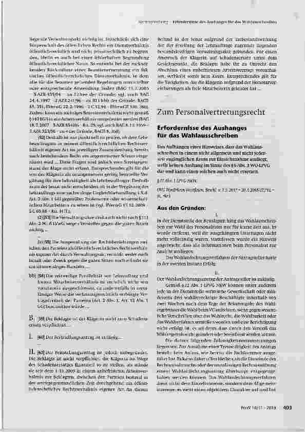 Vorschauseite 6: Status einer Lehrbeauftragten