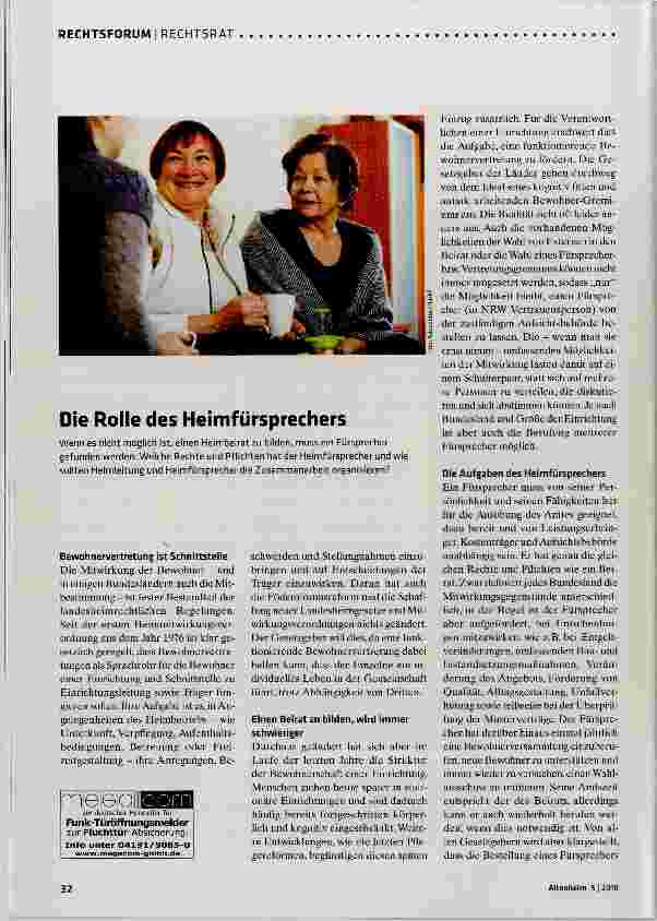 Vorschauseite 3: Ist es eine WG oder ein Heim?