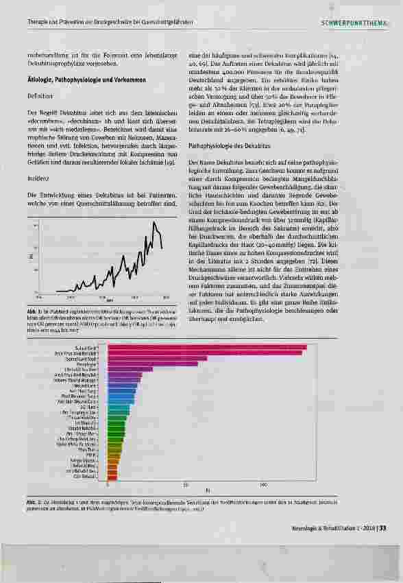 Vorschauseite 2: Therapie und Prävention der Druckgeschwüre bei Querschnittgeiähmten