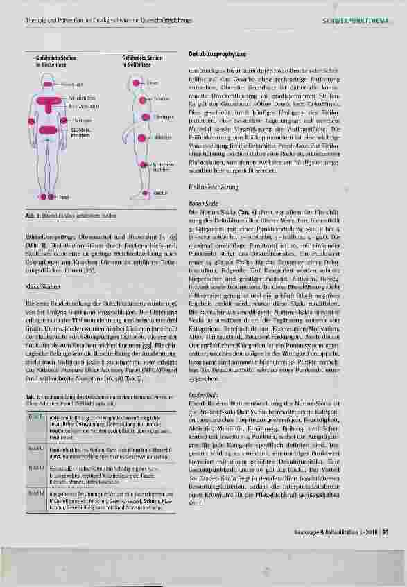 Vorschauseite 4: Therapie und Prävention der Druckgeschwüre bei Querschnittgeiähmten