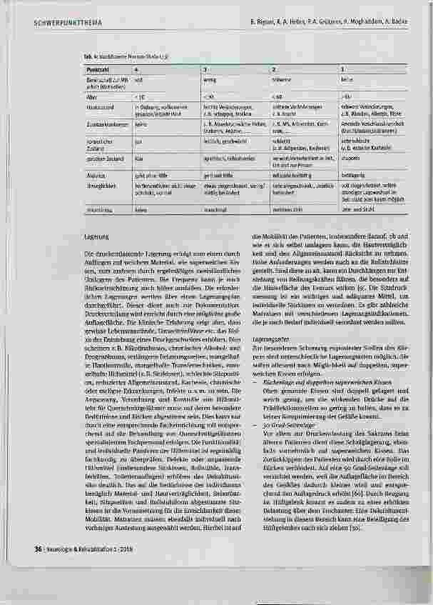 Vorschauseite 5: Therapie und Prävention der Druckgeschwüre bei Querschnittgeiähmten