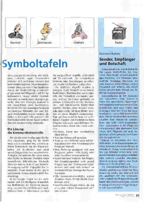 Vorschauseite 2: Praktische und alltagstaugliche Symboltafeln