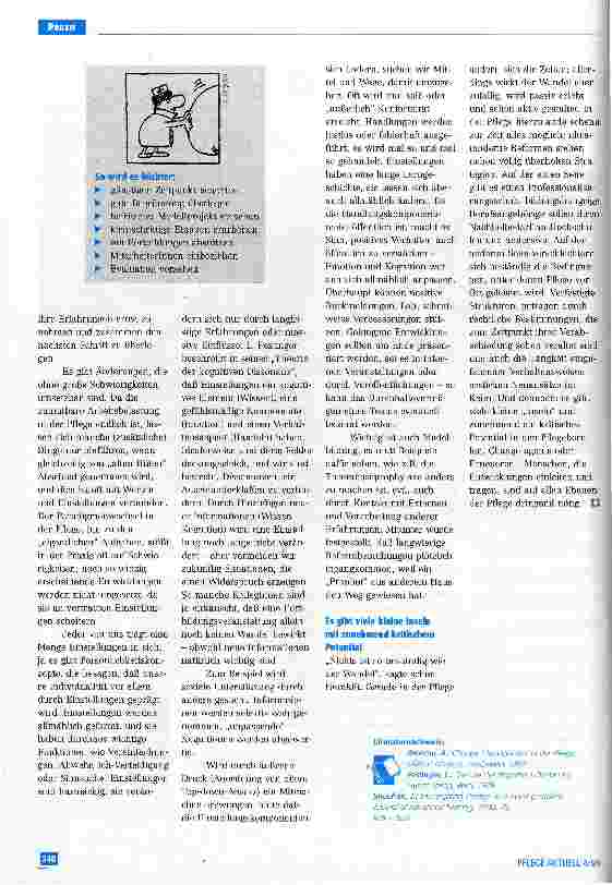 Vorschauseite 3: Change as Chance - Veränderung als Möglichkeit