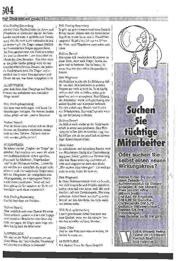 Vorschauseite 4: Stationär - Ambulant? Interessen und Konflikte