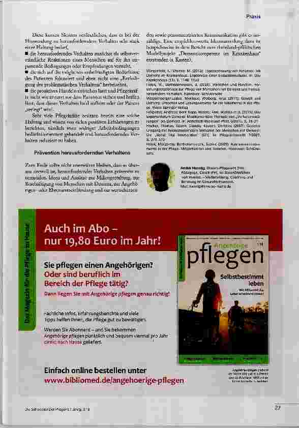Vorschauseite 5: Bedürfnisorientierung ist der Schlüssel