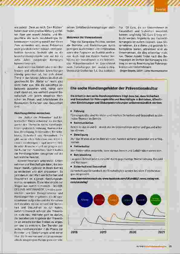 Vorschauseite 2: Gemeinsam zu einer Kultur der Prävention