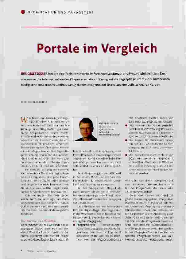 Vorschauseite 1: Portale im Vergleich