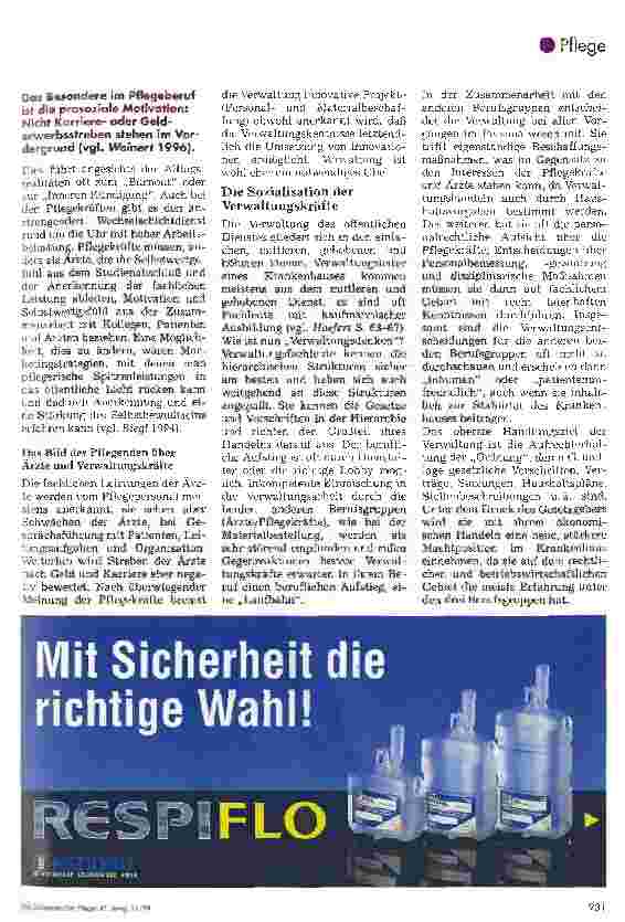 Vorschauseite 3: Interdisziplinäre Zusammenarbeit im Krankenhaus Ein Beitrag zur Wirtschaftlichkeit