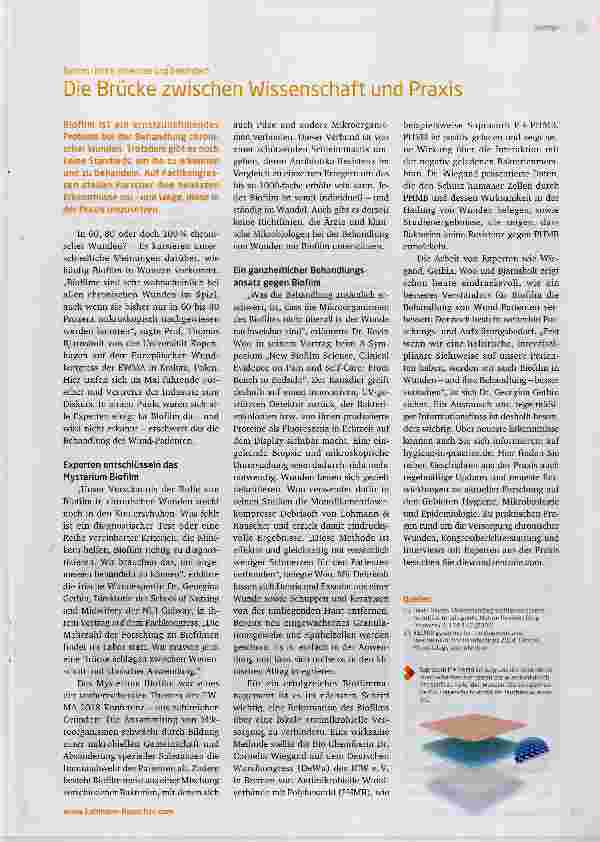 Vorschauseite 1: Die Brücke zwischen Wissenschaft und Praxis