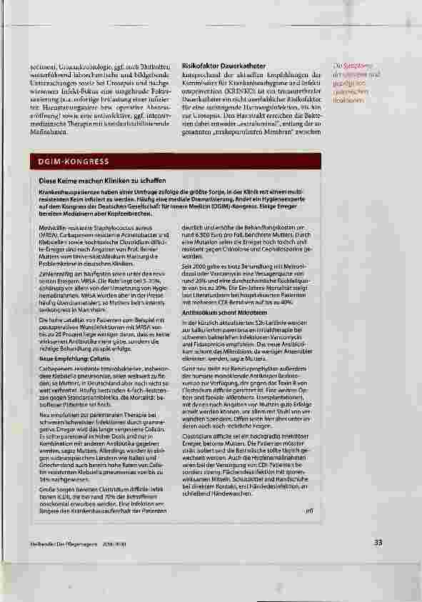 Vorschauseite 3: Infektionen im Harntrakt