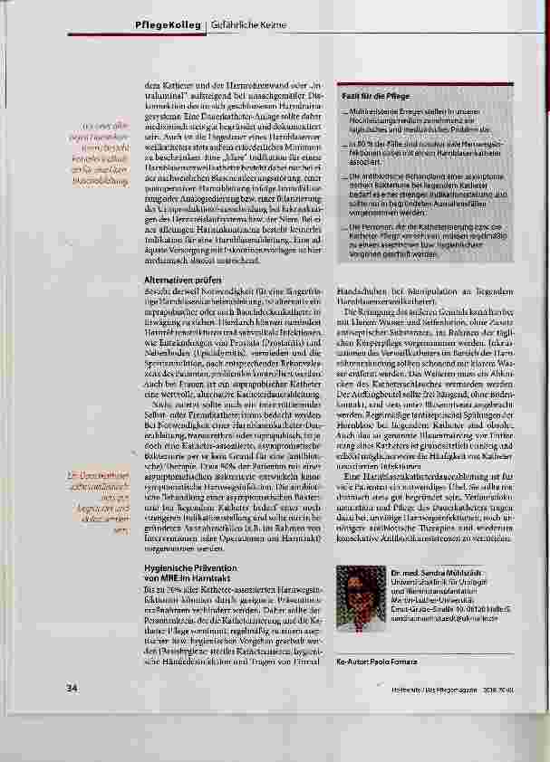 Vorschauseite 4: Infektionen im Harntrakt