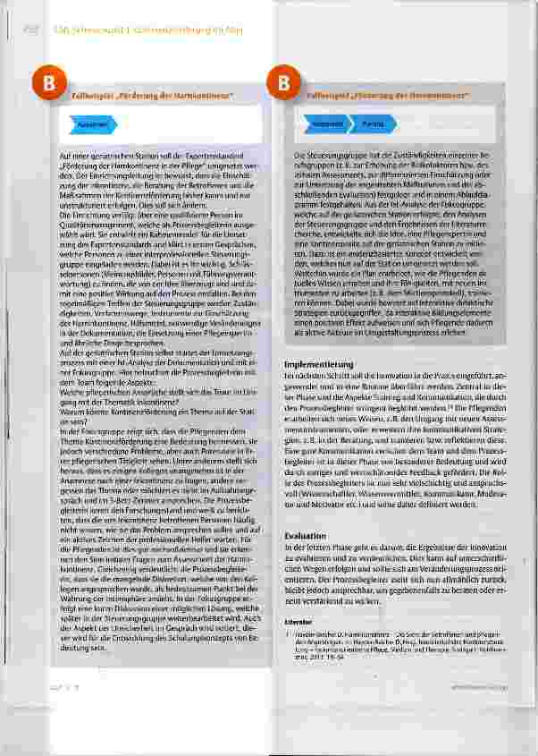 Vorschauseite 5: Expertenstandard „Förderung der Harnkontinenz in der Pflege“ strategische Überlegungen zur Umsetzung