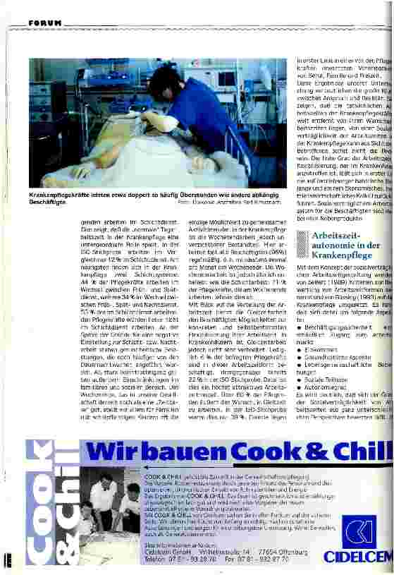 Vorschauseite 3: Arbeitszeitgestaltung im Krankenhaus: Sozialverträglichkeit versus betriebswirtschaftliches Kalkül