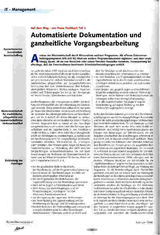 Vorschauseite 1: Automatische Dokumentation und ganzheitliche Vorgangsbearbeitung (Teil 2)