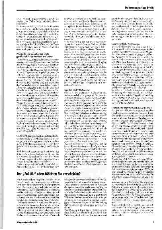 Vorschauseite 2: Sterben, Tod und Sterbebegleitung im Akutkrankenhaus Gedanken zu einem leistbaren und verantwortlichen Umgang mit der Thematik Sterben und Sterbebegleitung im Krankenhaus