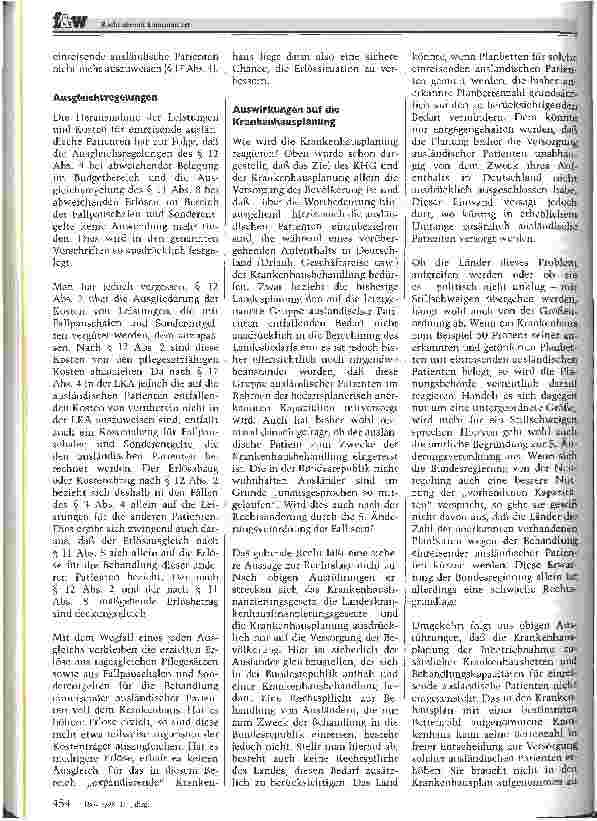 Vorschauseite 4: Der ausländische Patient (Teil 2)