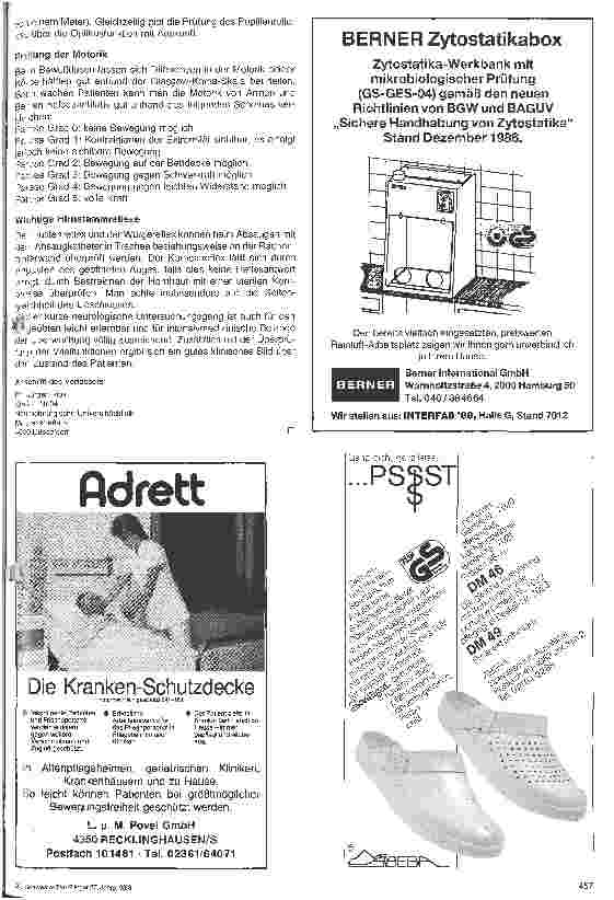 Vorschauseite 6: Postoperative Überwachung nach neurochirurgischen Wahleingriffen