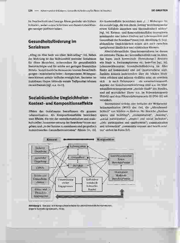 Vorschauseite 2: Gesundheitsförderung für Ältere im Stadtteil