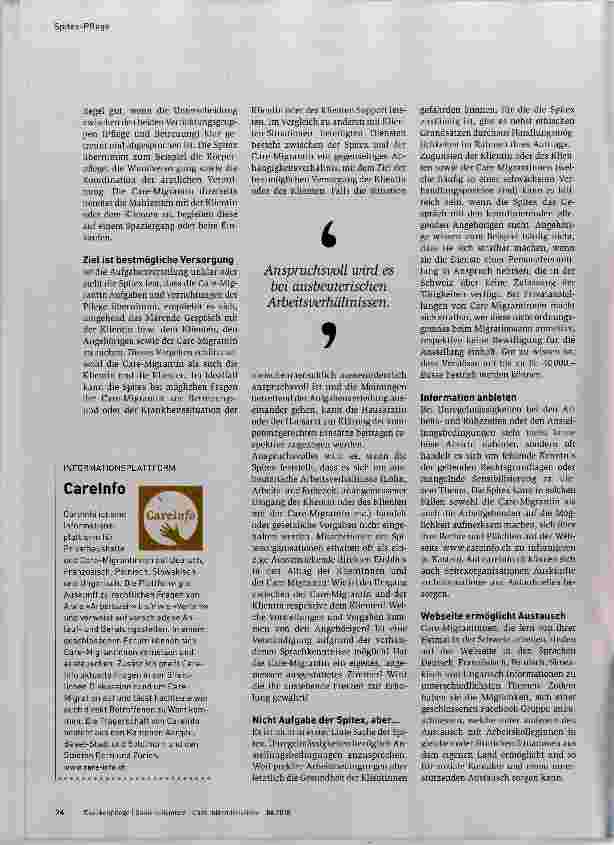 Vorschauseite 3: Ein immer häufigeres Arrangement
