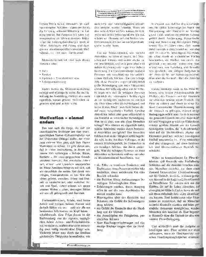 Vorschauseite 2: Motivation: Mythos - Märchen - Wirklichkeit Mitarbeiter müssen motiviert werden - oder?