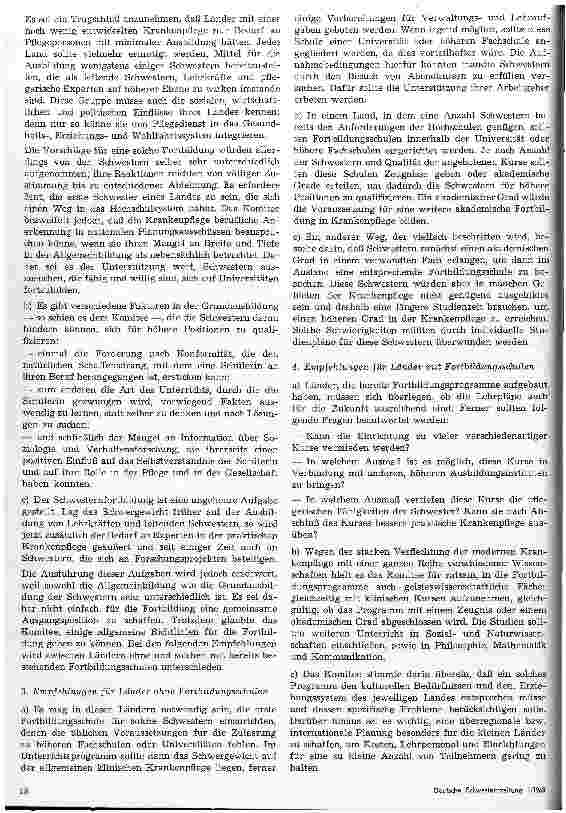 Vorschauseite 2: Die Krankenpflege von morgen - 2. Teil Diskussion über Bericht der Expertenkommission für Krankenpflege