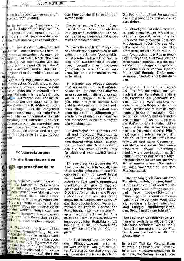 Vorschauseite 2: Pflegeprozeß - Modelle, Theorien, Umsetzung