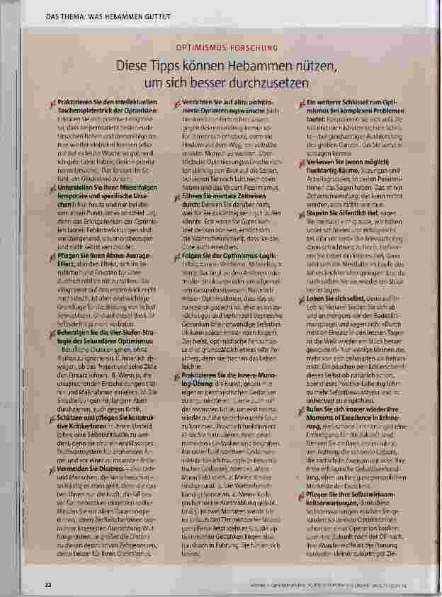 Vorschauseite 2: Optimistin mit Biss
