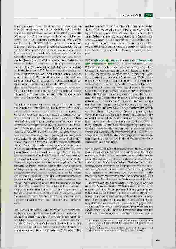Vorschauseite 3: Die SEEWOLF-Studie: Seelische und körperliche Erkrankungen bei wohnungslosen Menschen
