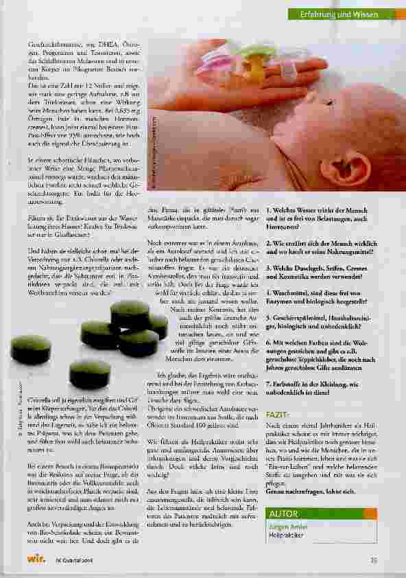 Vorschauseite 2: Xenohormone Umwelthormone