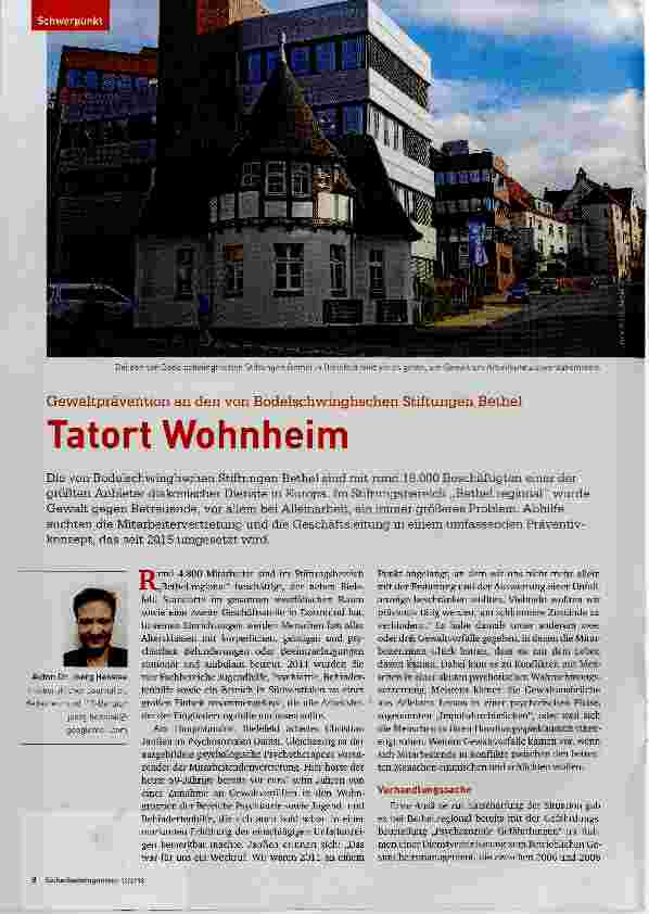 Vorschauseite 1: Tatort Wohnheim