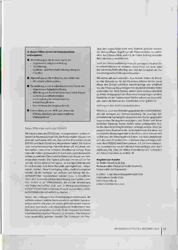 Vorschauseite 2: Die neue EU-Datenschutzgrundverordnung: Anforderungen und Pflichten für Gesundheitseinrichtungen