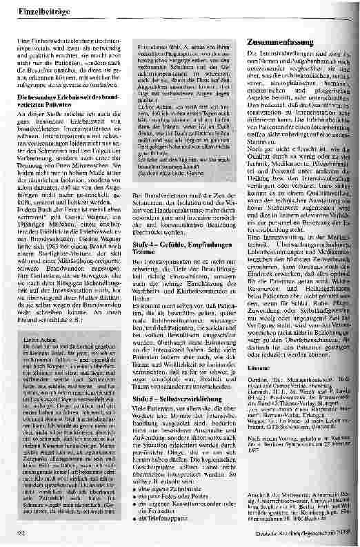 Vorschauseite 4: Die Erlebniswelt des Intensivpatienten