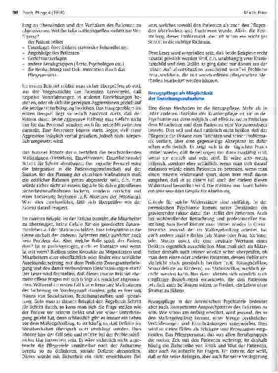 Vorschauseite 3: Krankenpflege im Maßregelvollzug