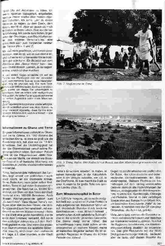 Vorschauseite 2: Erfahrungen aus Ghana - Eindrücke einer Reise