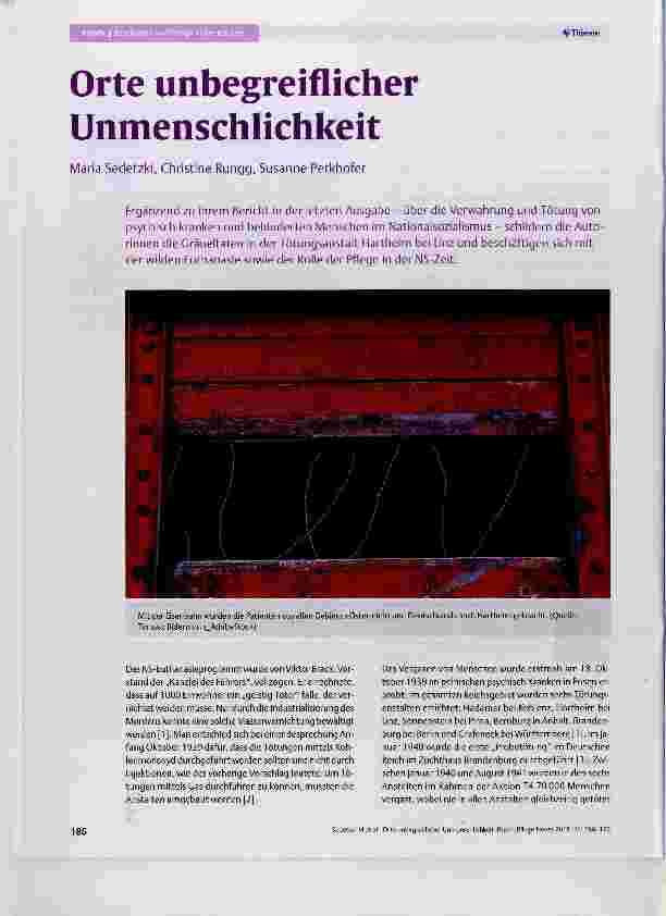 Vorschauseite 1: Orte unbegreiflicher Unmenschlichkeit