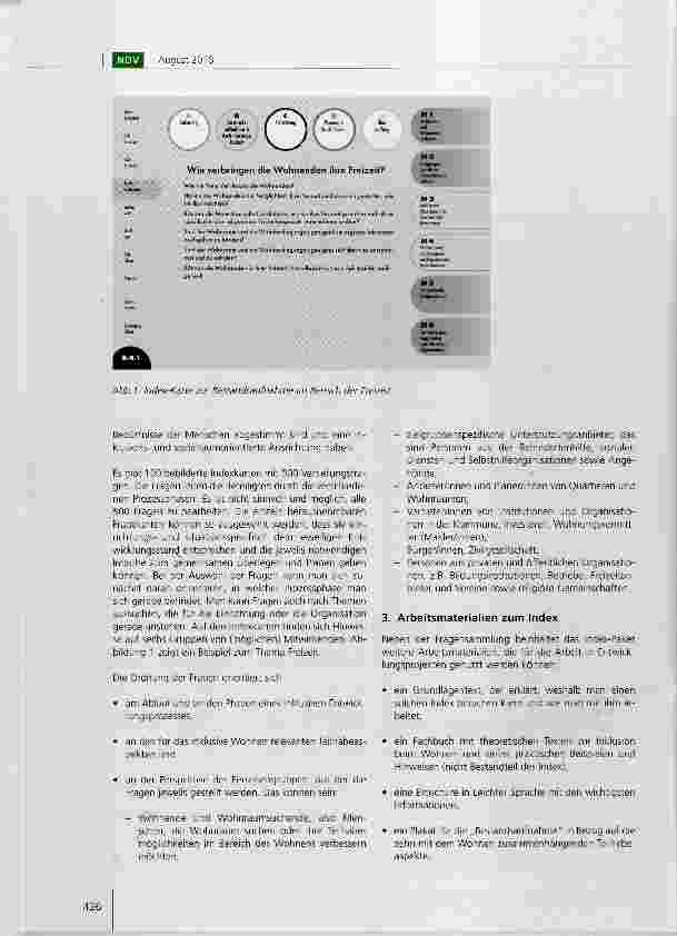 Vorschauseite 4: Inklusionsorientiertes Wohnen im Soziairaum verwirklichen: der Index für Inklusion zum Wohnen in der Gemeinde