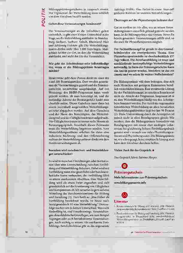 Vorschauseite 3: Staatliche Förderung bei Weiterbildung