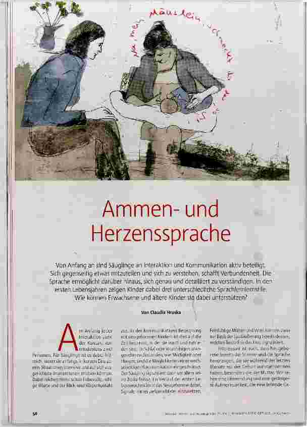 Vorschauseite 1: Ammen-und Herzenssprache