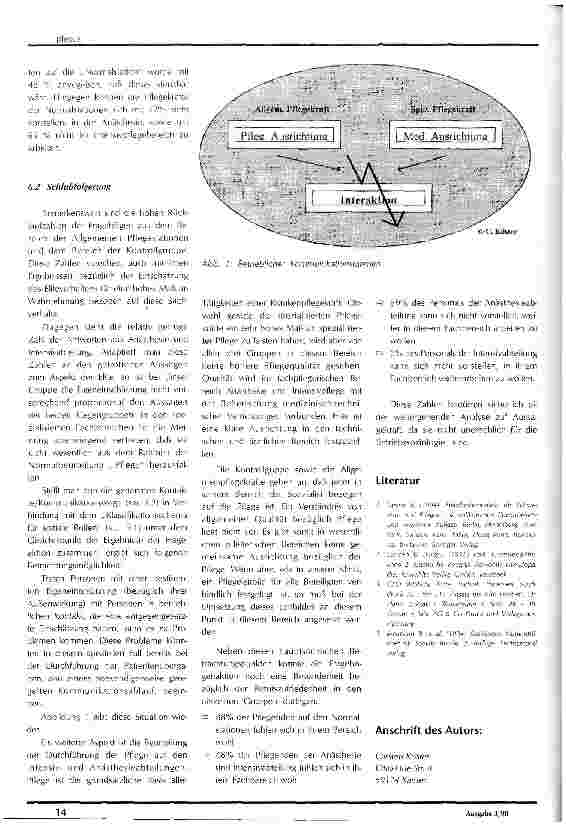 Vorschauseite 6: Elitedenken in der Pflege? - oder: Gibt es Probleme im Umgang zwischen Pflegenden verschiedener Fachabteilungen untereinander?