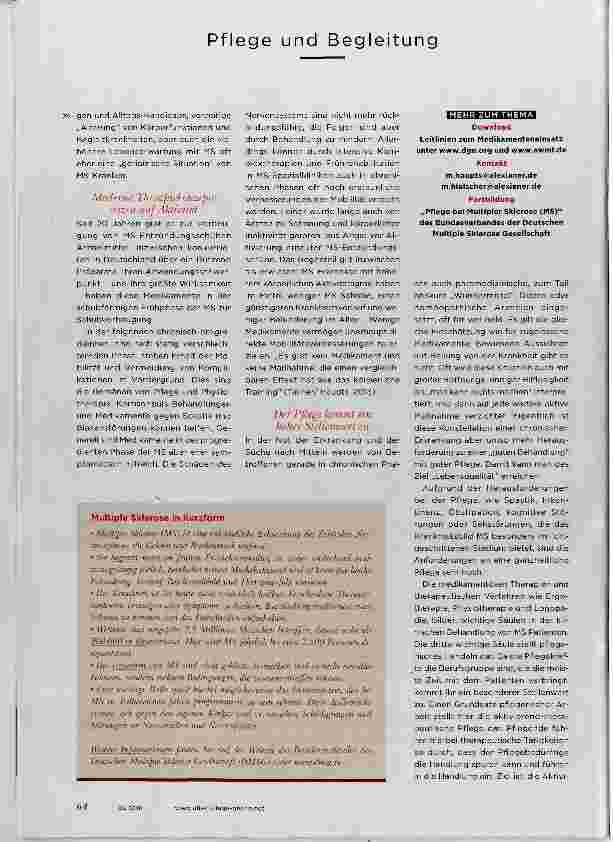 Vorschauseite 3: Immer in Bewegung BLEIBEN