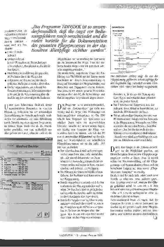 Vorschauseite 2: Pflege-Instrument Computer?