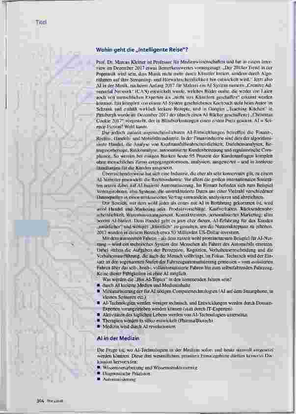 Vorschauseite 4: Dr. Algorithmus übernimmt