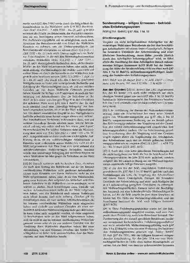 Vorschauseite 4: Betriebsrat Wahlanfechtung Wählerliste Einspruch